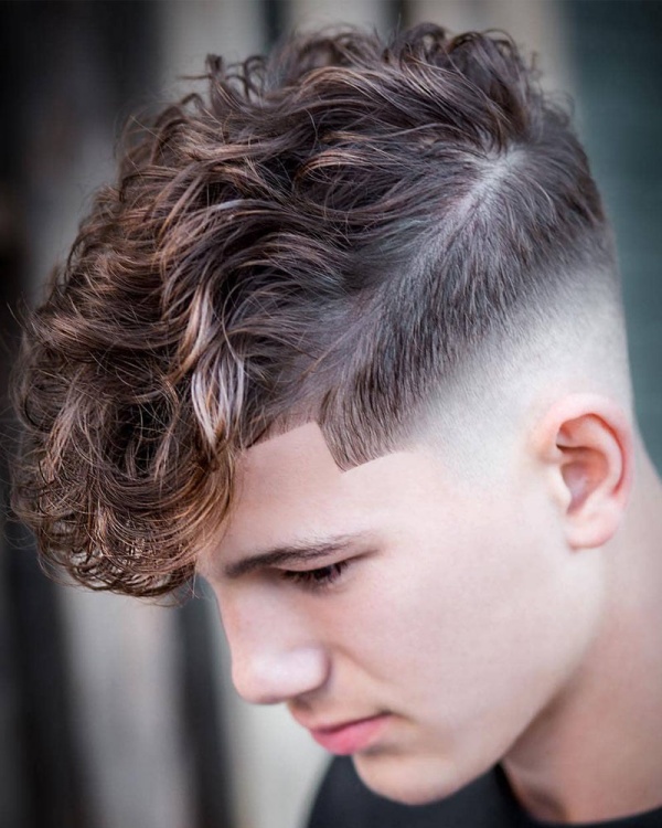 hairstyles for men with curly hair