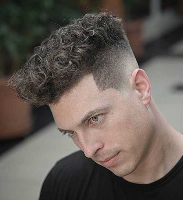 hairstyles for men with curly hair