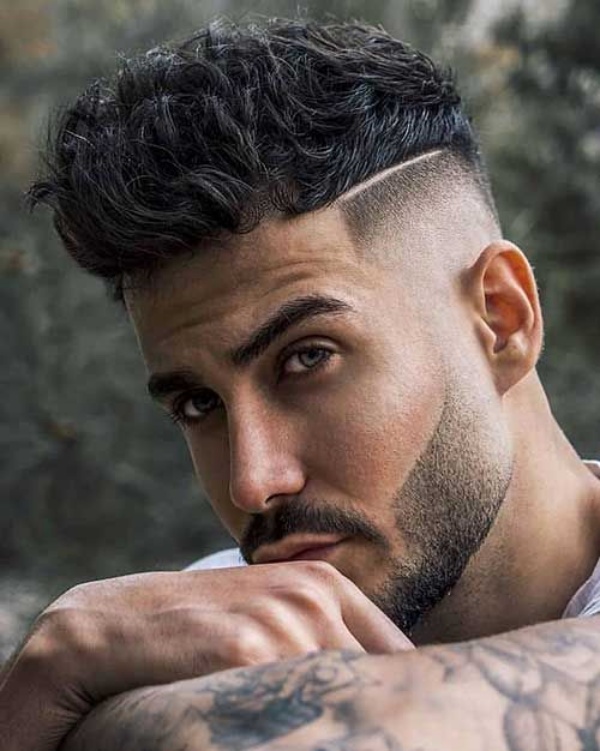 hairstyles for men with curly hair