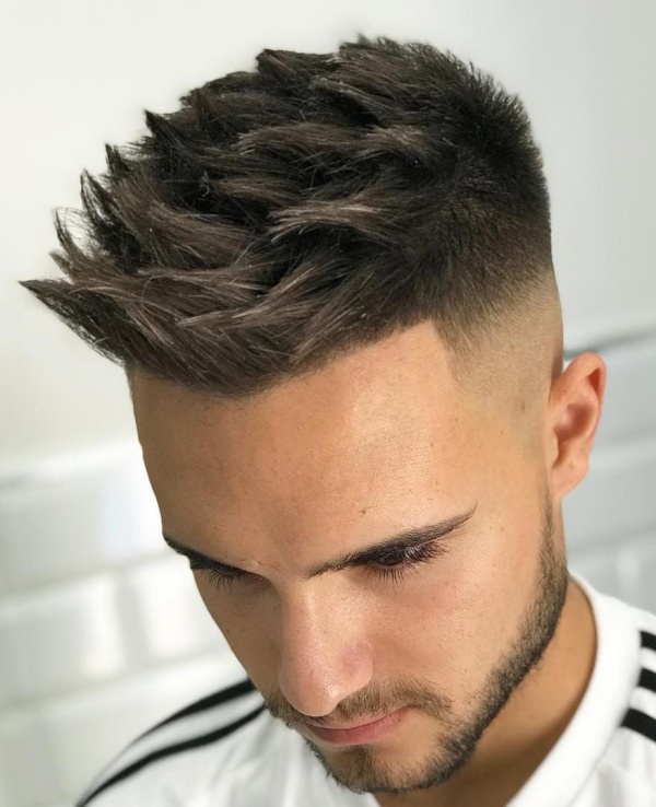 spiky hairstyles for guys