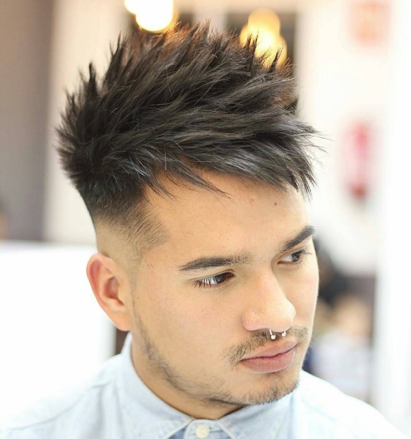 spiky hairstyles for guys