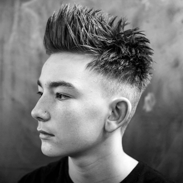 spiky hairstyles for guys