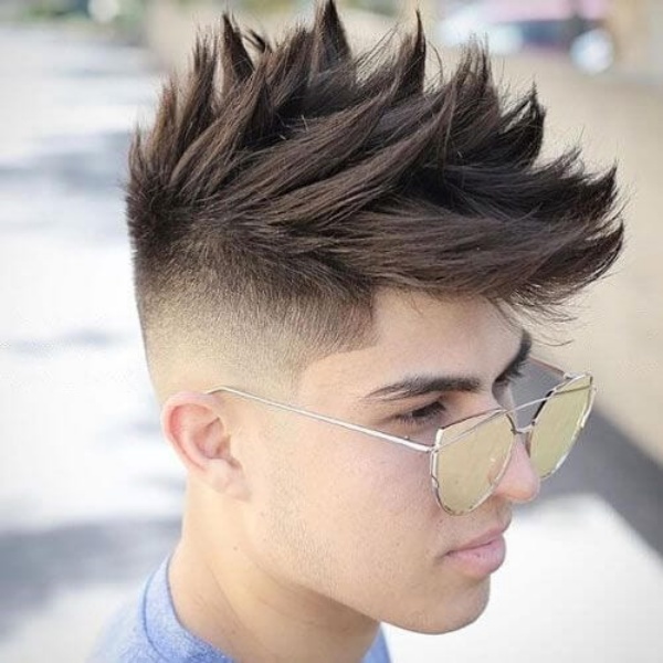 spiky hairstyles for guys