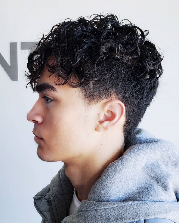 Sexy Perm Hairstyles For Guys