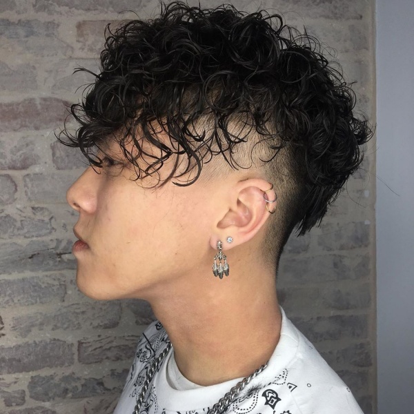 Sexy Perm Hairstyles For Guys