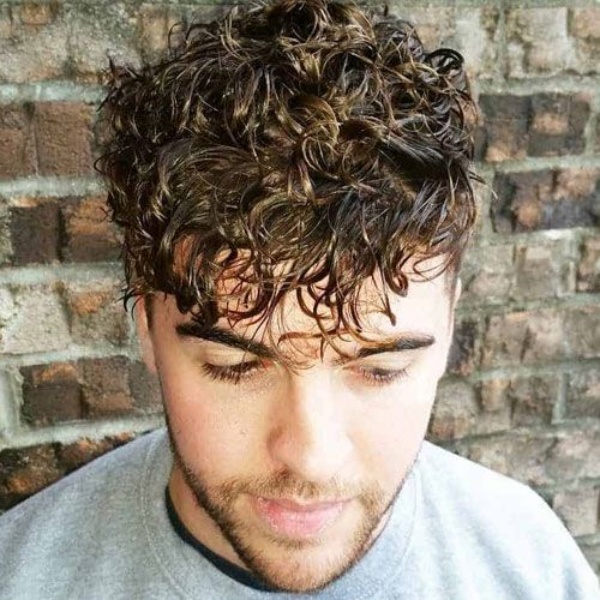 Sexy Perm Hairstyles For Guys