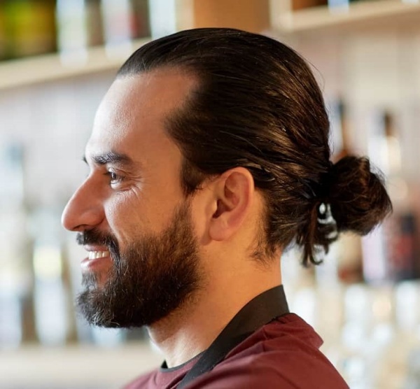 ponytail hairstyles for men