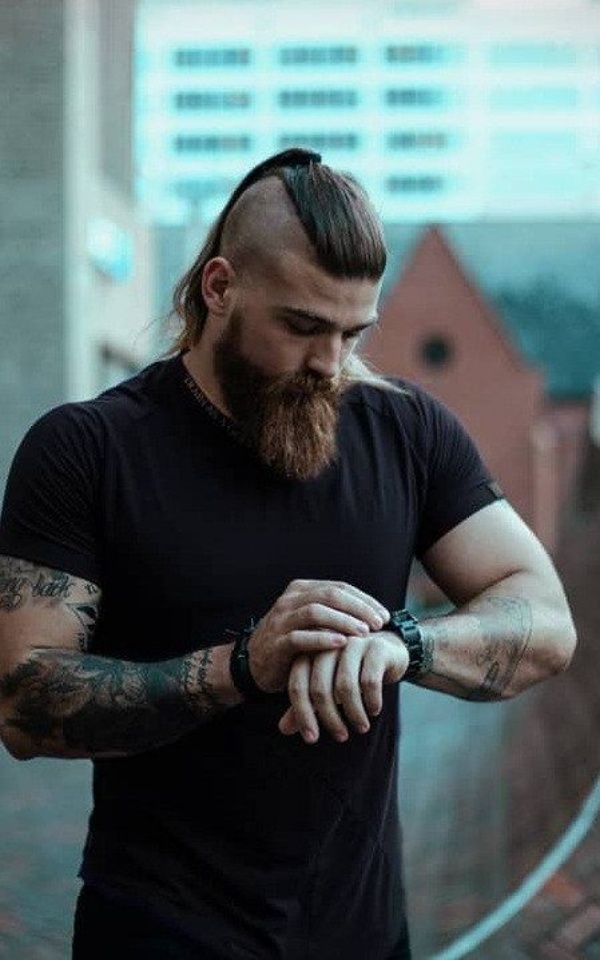 ponytail hairstyles for men