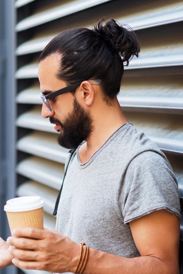 ponytail hairstyles for men