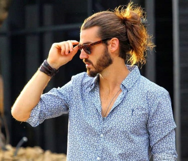 ponytail hairstyles for men