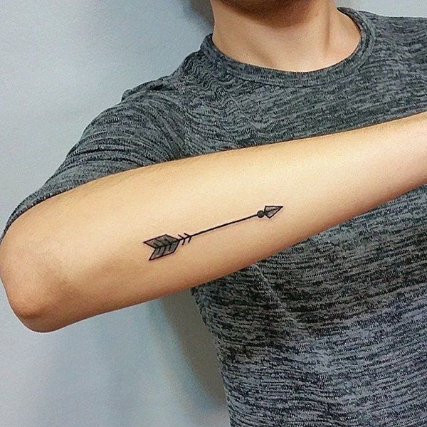 arrow tattoos for men