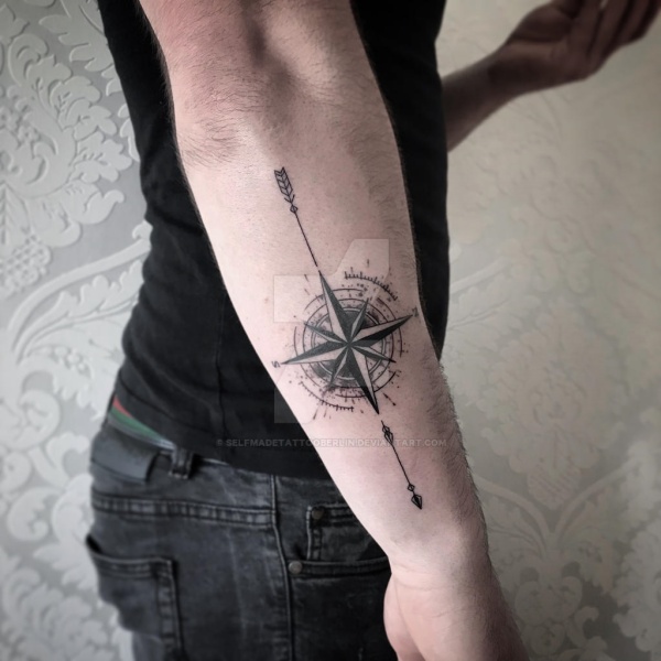 arrow tattoos for men