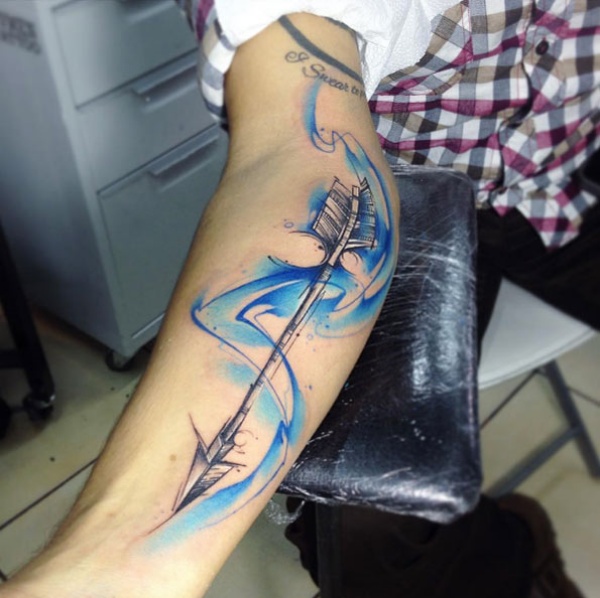 arrow tattoos for men