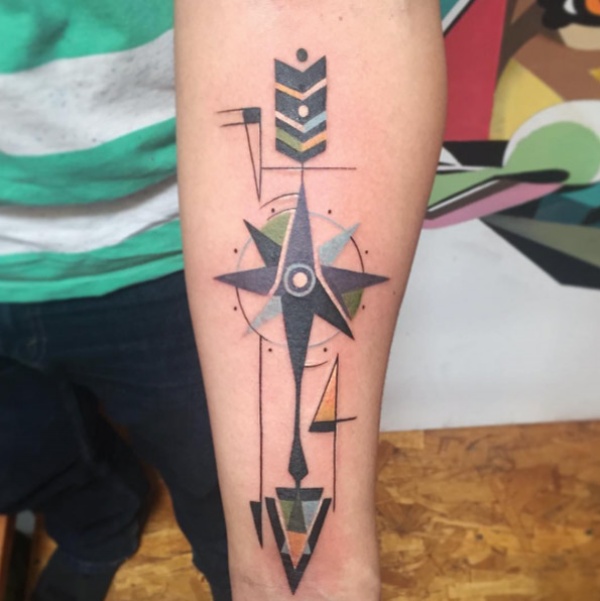 arrow tattoos for men