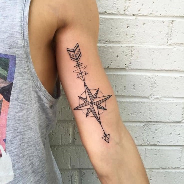 arrow tattoos for men