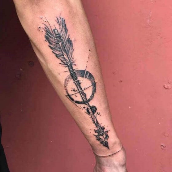 arrow tattoos for men