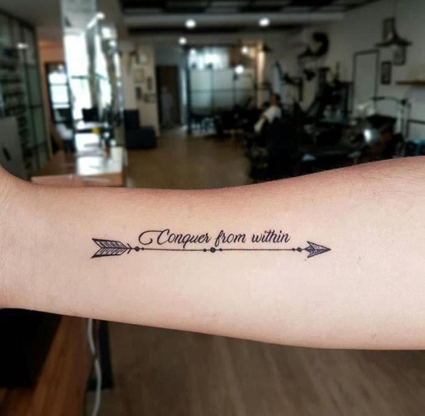 arrow tattoos for men