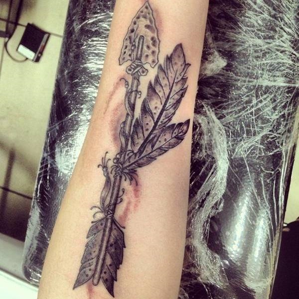 arrow tattoos for men