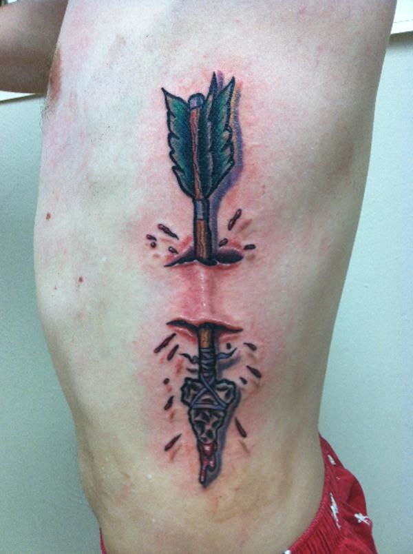 arrow tattoos for men