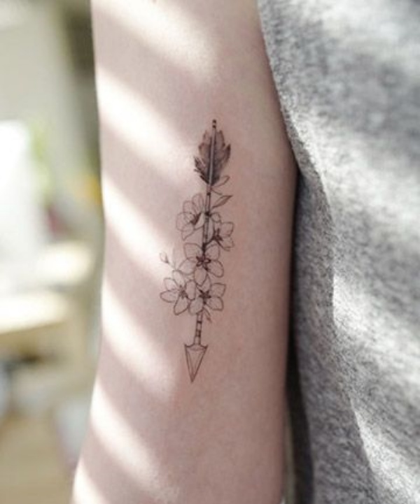 arrow tattoos for men