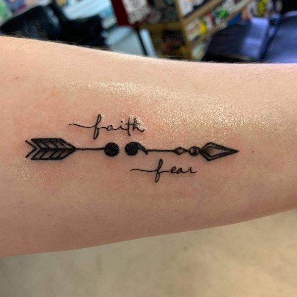 arrow tattoos for men