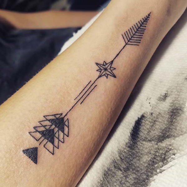 arrow tattoos for men