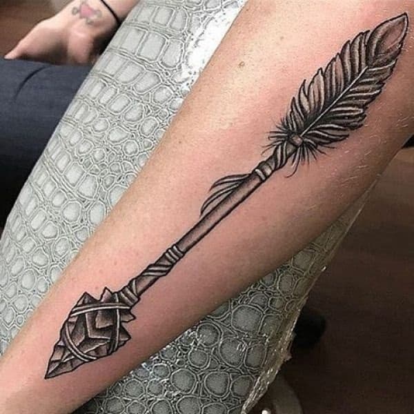 arrow tattoos for men