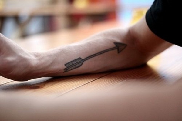 arrow tattoos for men