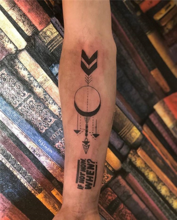 arrow tattoos for men