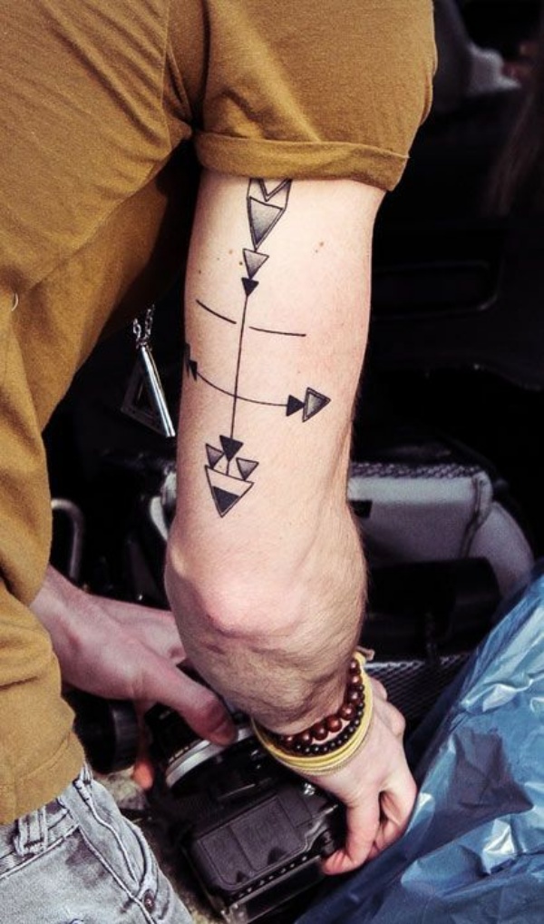 arrow tattoos for men