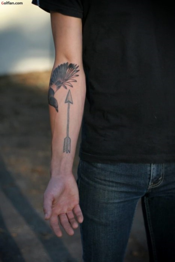 arrow tattoos for men