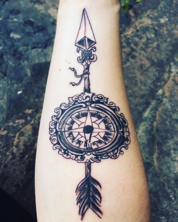arrow tattoos for men