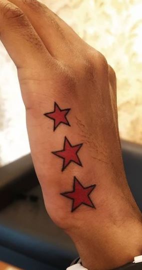 Three Star Tattoos For Men On Hand Tattoos For Men HD wallpaper  Peakpx