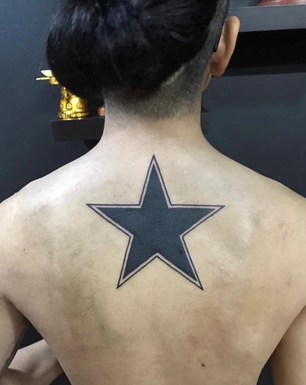 The Sims Resource  Rihannas Back Stars Tattoo