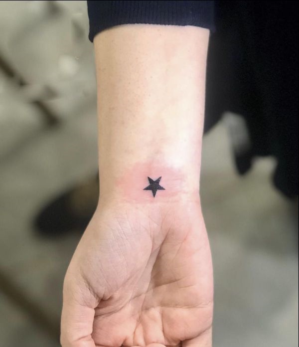 29 Star Tattoos On Hand  Tattoo Designs  TattoosBagcom