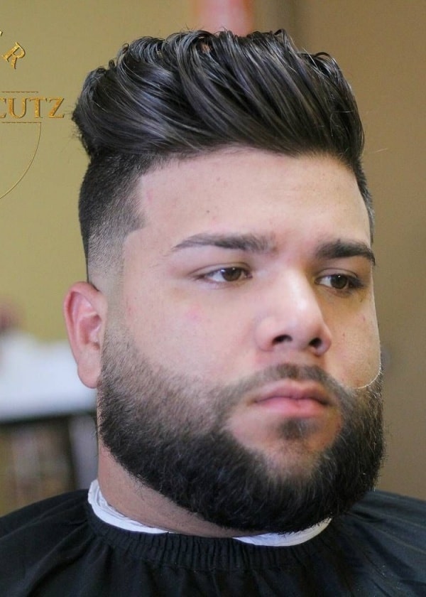 beard styles for fat guys