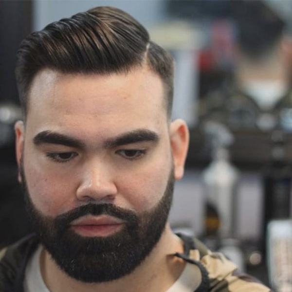 beard styles for fat guys