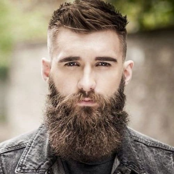 beard styles for fat guys