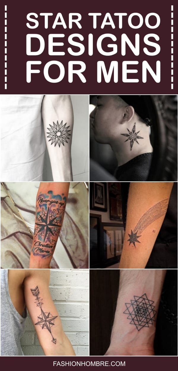 15 North Star Tattoo Designs Guiding You to Your True North  Psycho Tats