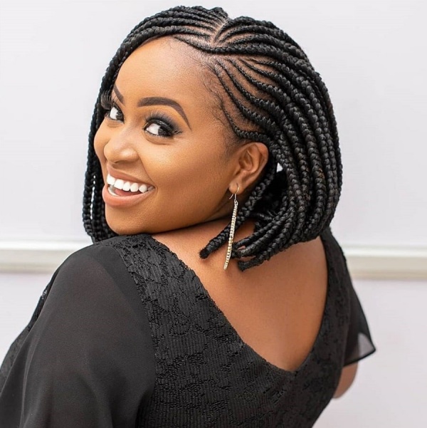 short hairstyles for fat faces and double chins