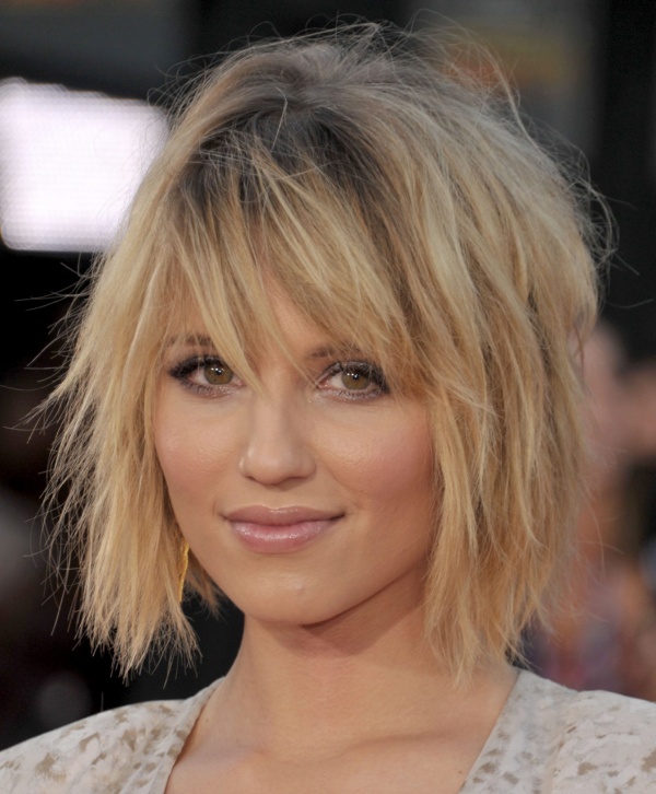 short hairstyles for fat faces and double chins