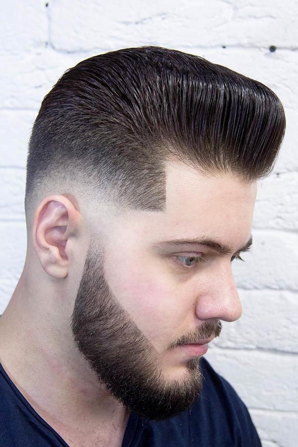 short hair with beard styles for men