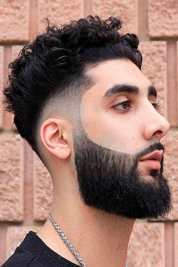 short hair with beard styles for men