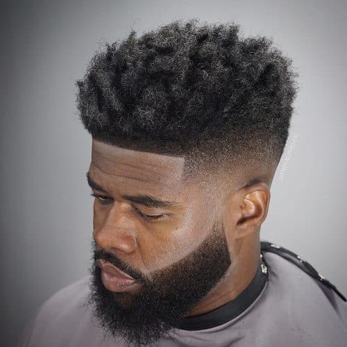 short hair with beard styles for men