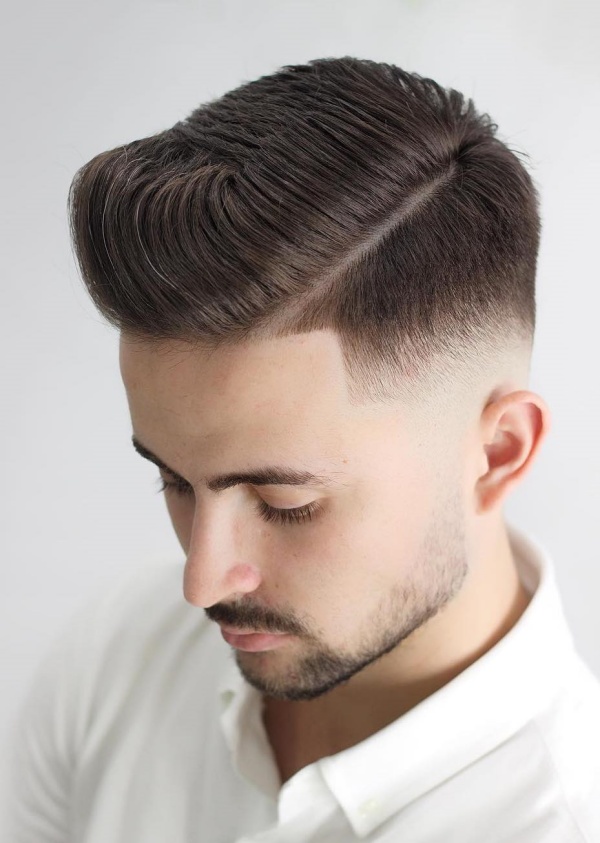 short hair with beard styles for men