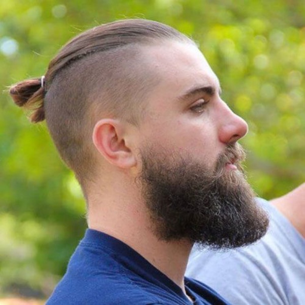 short hair with beard styles for men