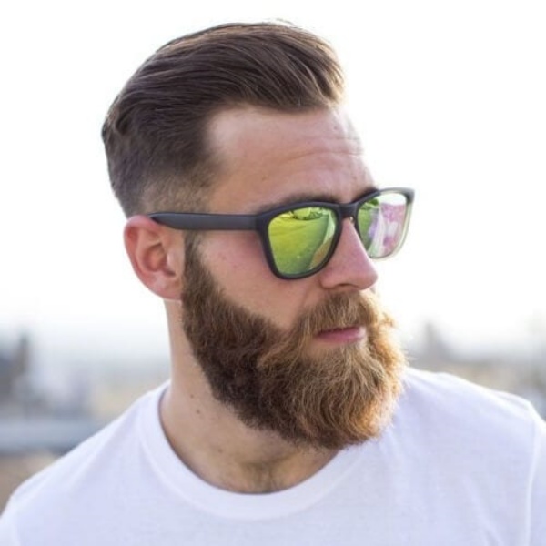 short hair with beard styles for men