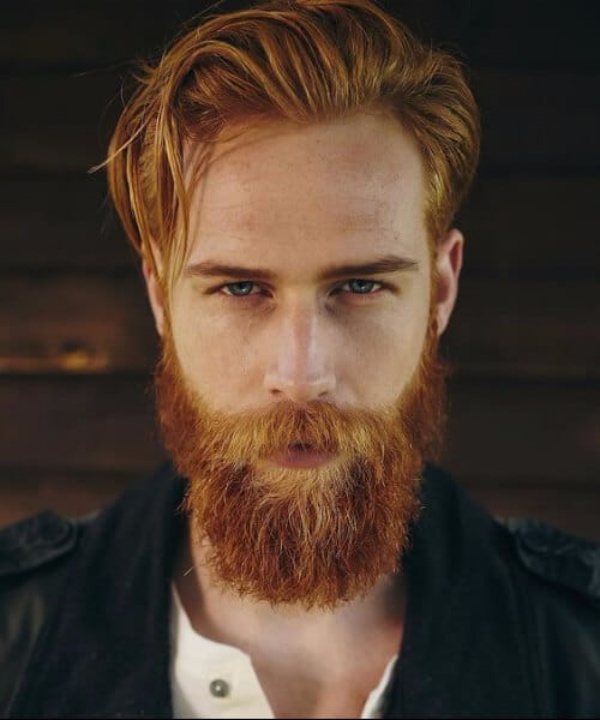 short hair with beard styles for men