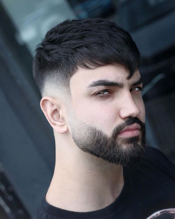 short hair with beard styles for men