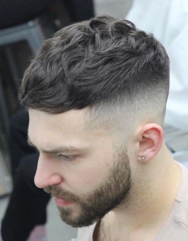 short hair with beard styles for men